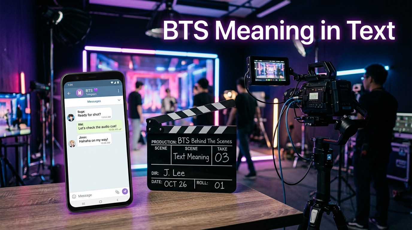 BTS Meaning in Text