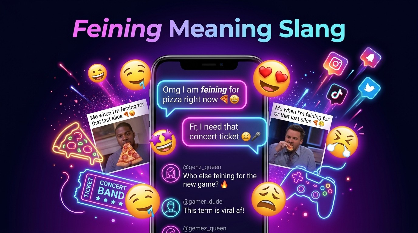 Feining Meaning Slang 2