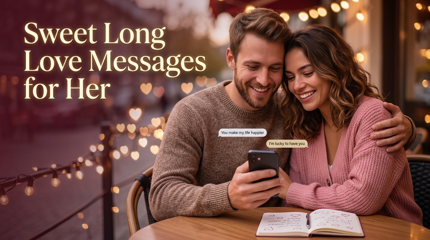Sweet Long Love Messages for her2