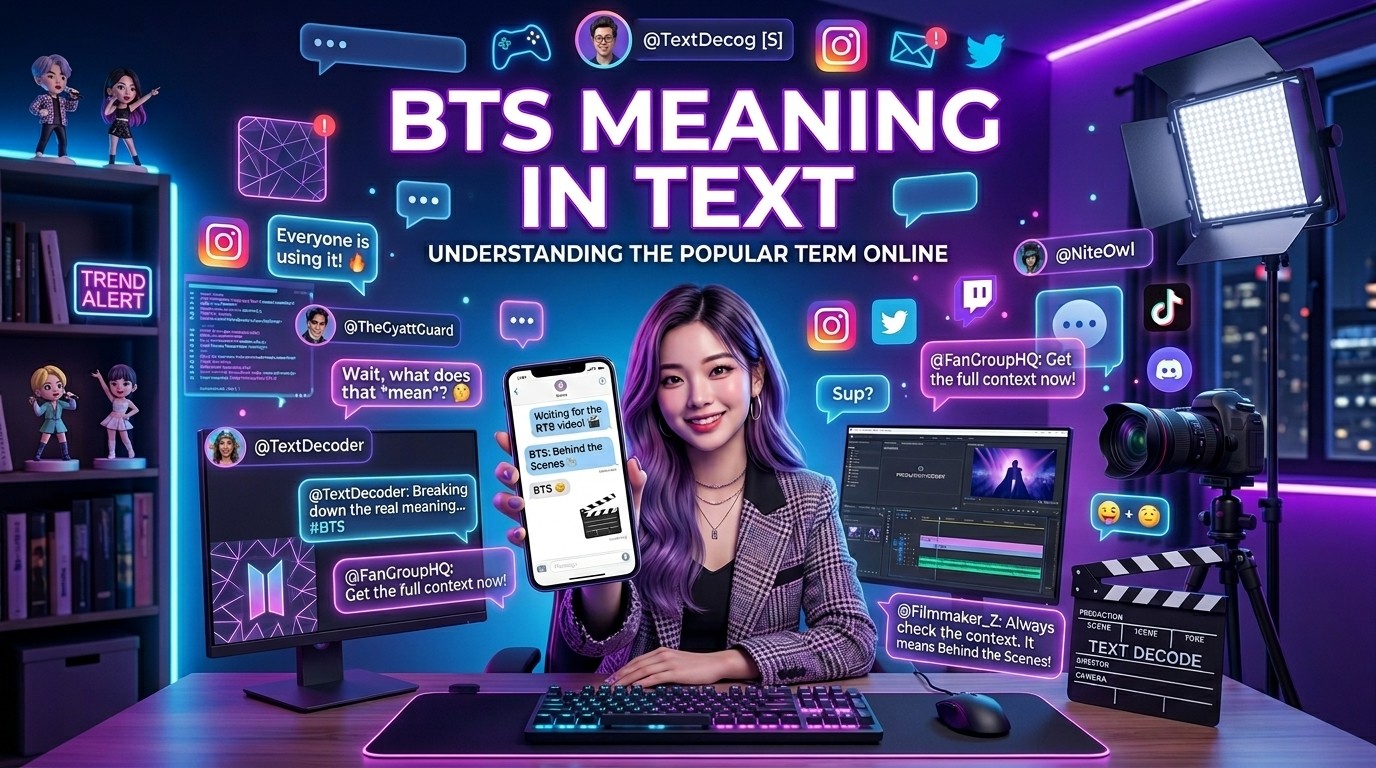 BTS Meaning in Text: Understanding the Popular Term Online