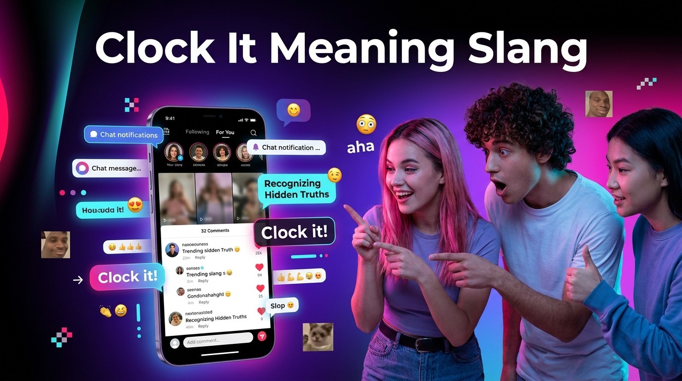 Clock It Meaning Slang: What It Really Means Online