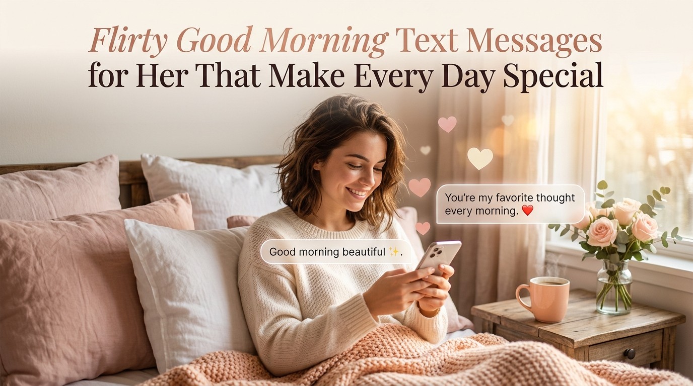 Flirty Good Morning Text Messages for Her That Make Every Day Special
