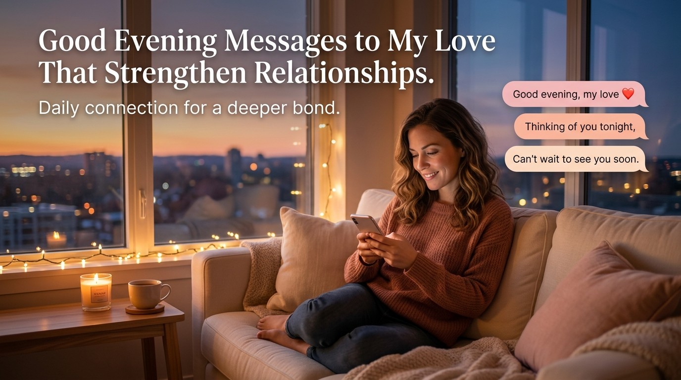 Good Evening Messages to My Love