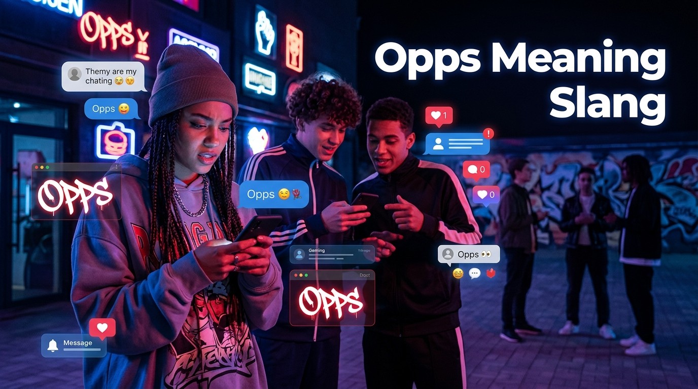 Opps Meaning Slang: What It Means in Modern Internet Culture