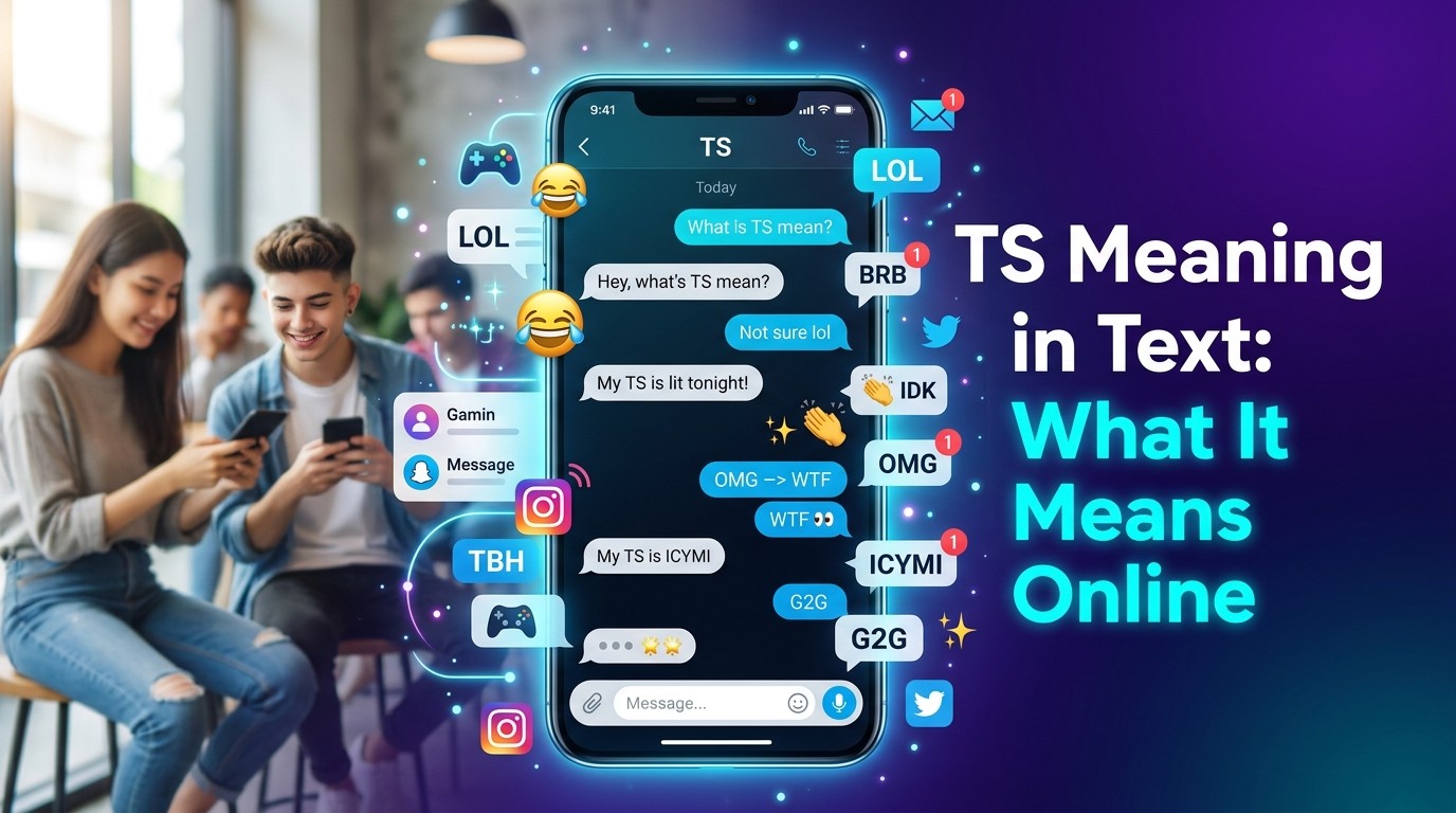 TS Meaning in Text: What It Means Online