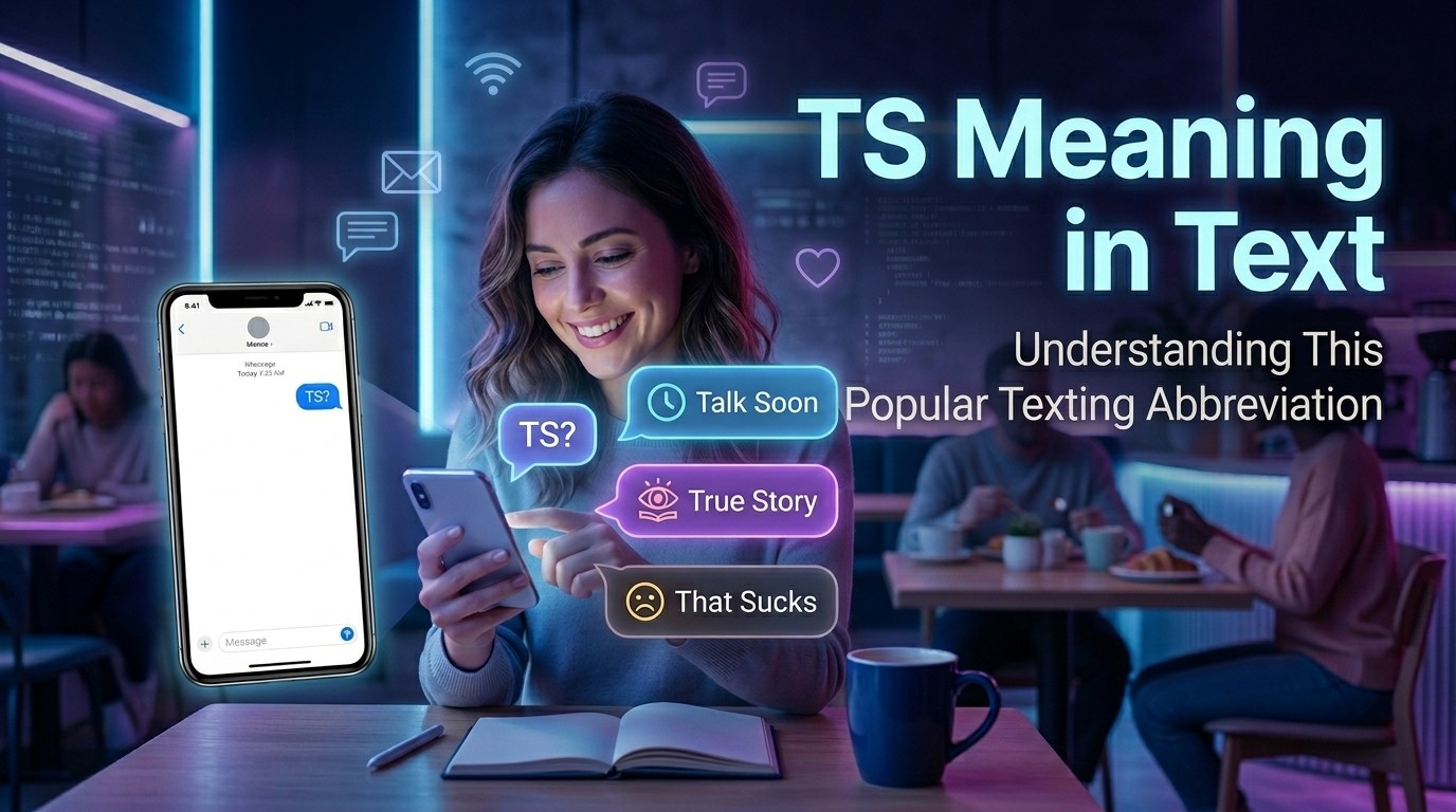 TS Meaning in Text